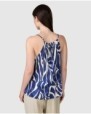 Women's printed tank top