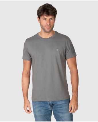 Men's short-sleeved cotton t-shirt with pocket detail