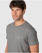 Camiseta de hombre de manga corta de algodón detalle bolsillo