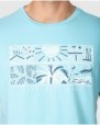 Men's short-sleeved graphic print t-shirt