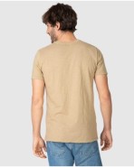 Men's short-sleeved t-shirt with vintage print