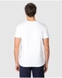 Camiseta de hombre de manga corta lisa con cuello redondo