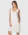 Women's short sleeveless straight cut dress