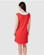 Women's short-sleeved t-shirt with Japanese sleeves and decorative buttons