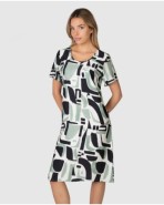 Women's short-sleeved t-shirt with round neck