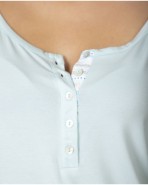 Pijama corto de mujer tirantes lisos y cuello redondo