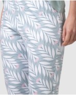 Women's pirate pajamas short sleeves graphic print