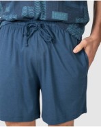 Men's short-sleeved graphic print pajamas