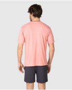 Pijama corto de hombre de manga corta con tapeta abotonada