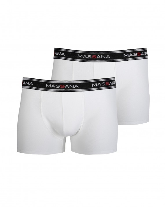 PACK 2 BOXERS HOME BLANC
