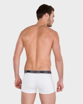 PACK 3 BOXERS HOME BLANC