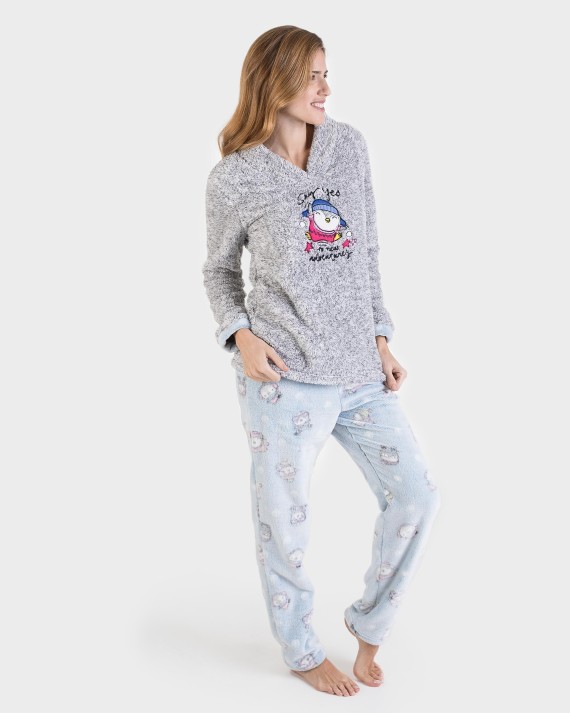 pijama de pinguino mujer