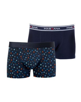 PACK 2 BOXER HOMBRE AZUL...